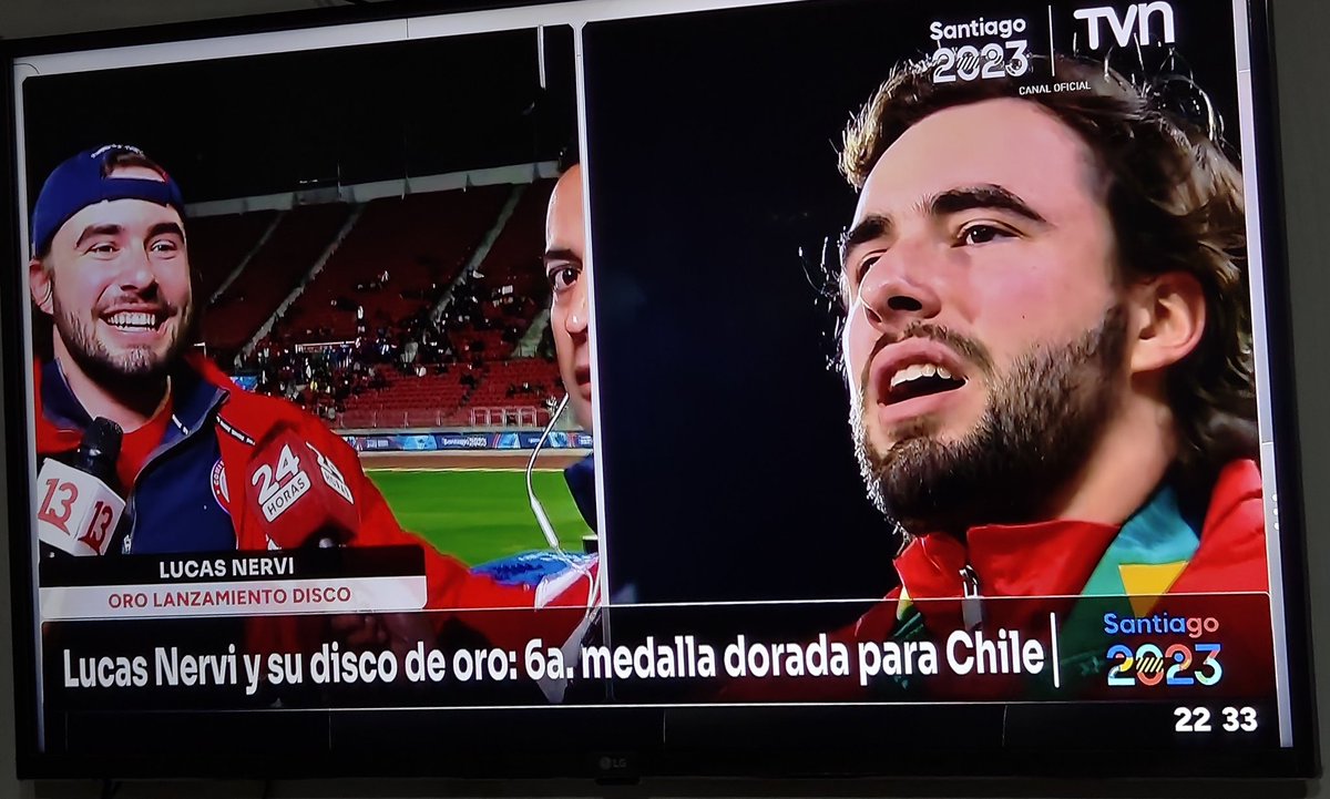riflardo's tweet photo. - "El Boric atleta no existe".

- "El Boric atleta":

#Panamericano2023
#Santiago2023 https://t.co/ehxUamJtJB