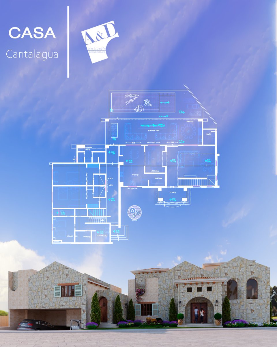 Proyecto Casa en Residencial Cantalagua #arquitectura  #arquitecturamexicana #arquitectosmexicanos #diseñointerior
