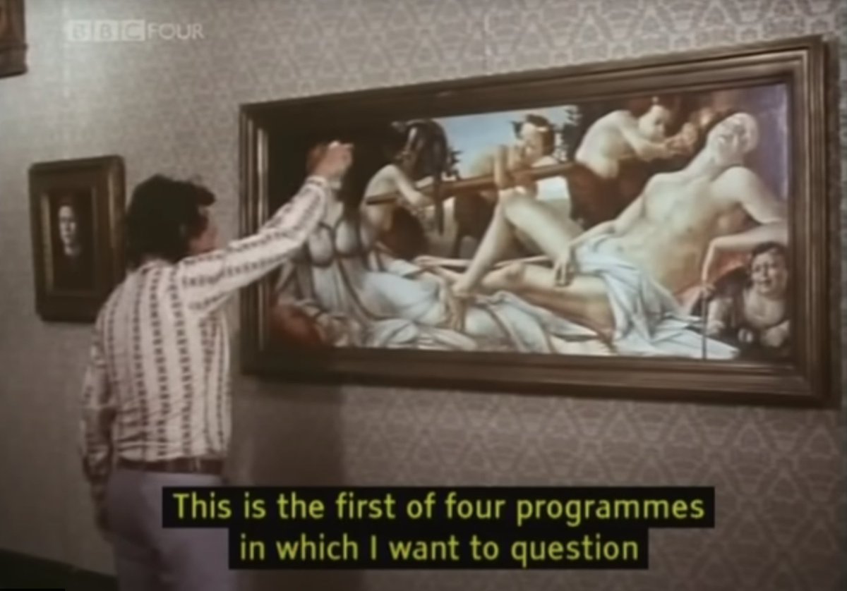 I've watched and taught John Berger's Ways of Seeing approximately 888 times and it's still so charming