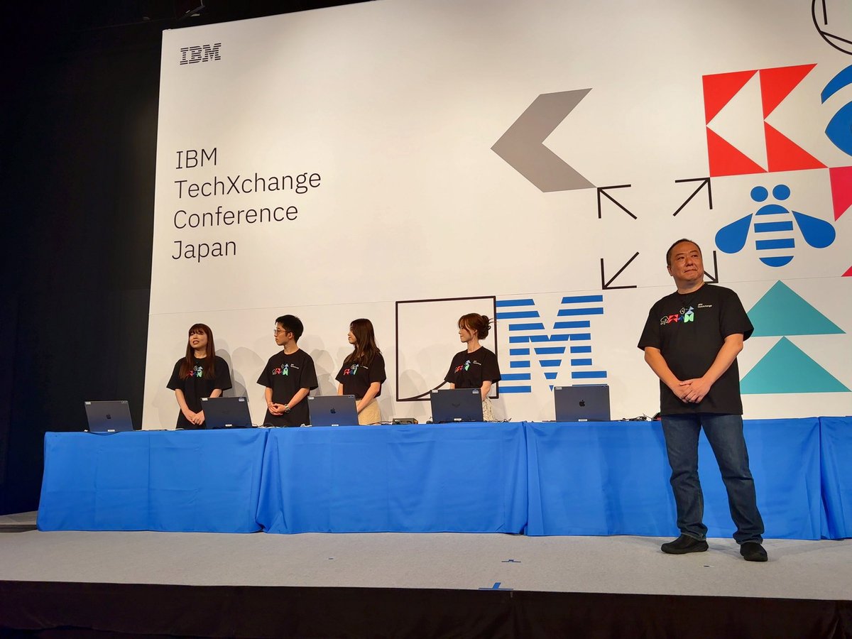 ミッションコンブリート！？
デモお疲れ様でした！

AI value creatorになりませんか？

 #IBMTechXchange #IBMChampion