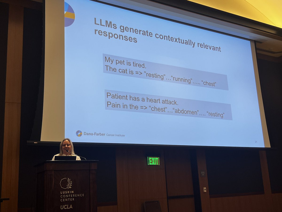 Keynote speaker Dr. Charlotta Lindvall (@lindvalllab) speaks on the use of natural language processing to capture, improve, and scale palliative care quality measures for the improvement of clinical care. #palliativecareresearch @UCLAPalliative