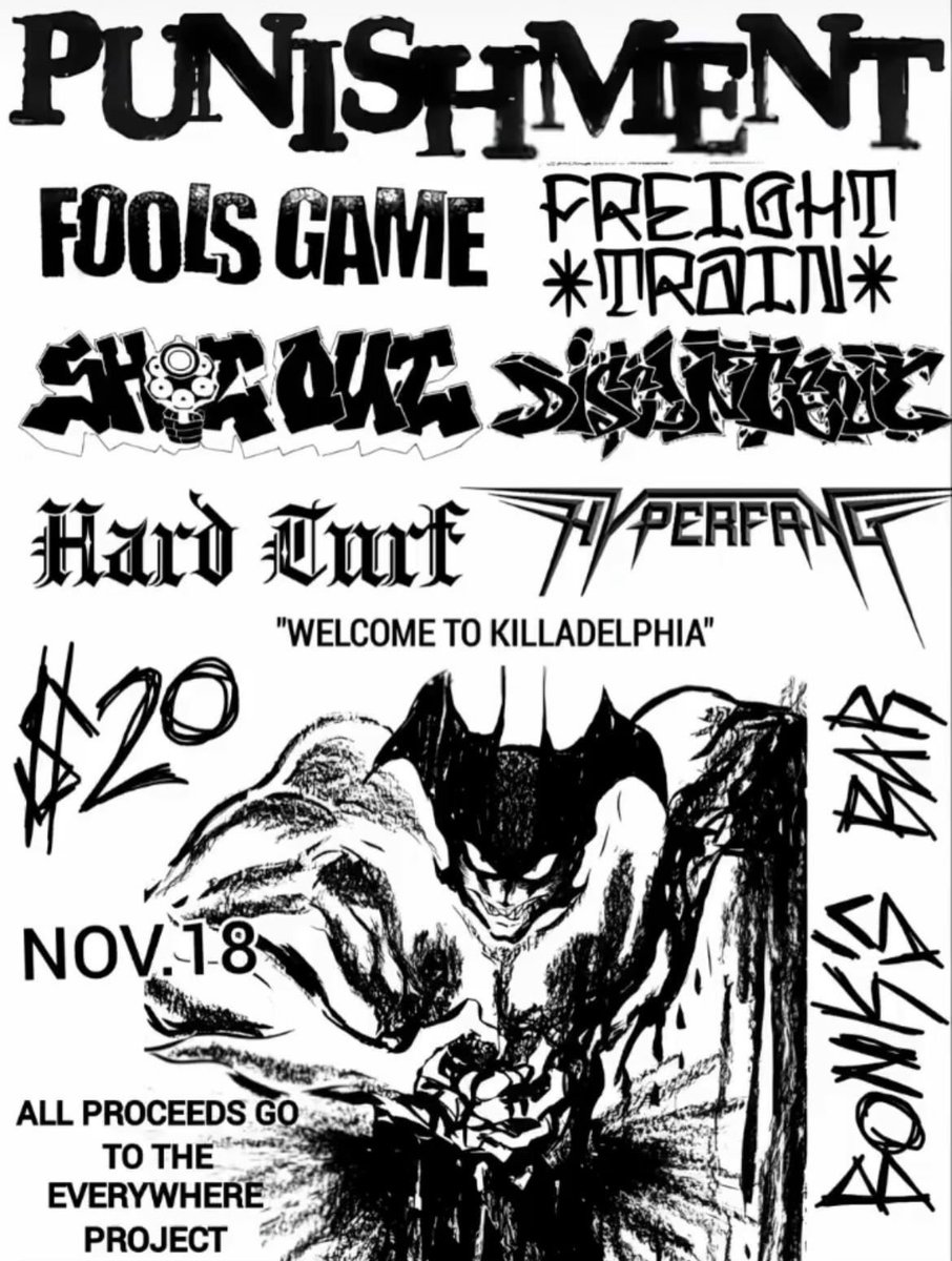 hyperfangmusic's tweet image. November 4th &amp;amp; 18th we are POPPING off! Make sure you’re there!

#phillyhardcore #njhc