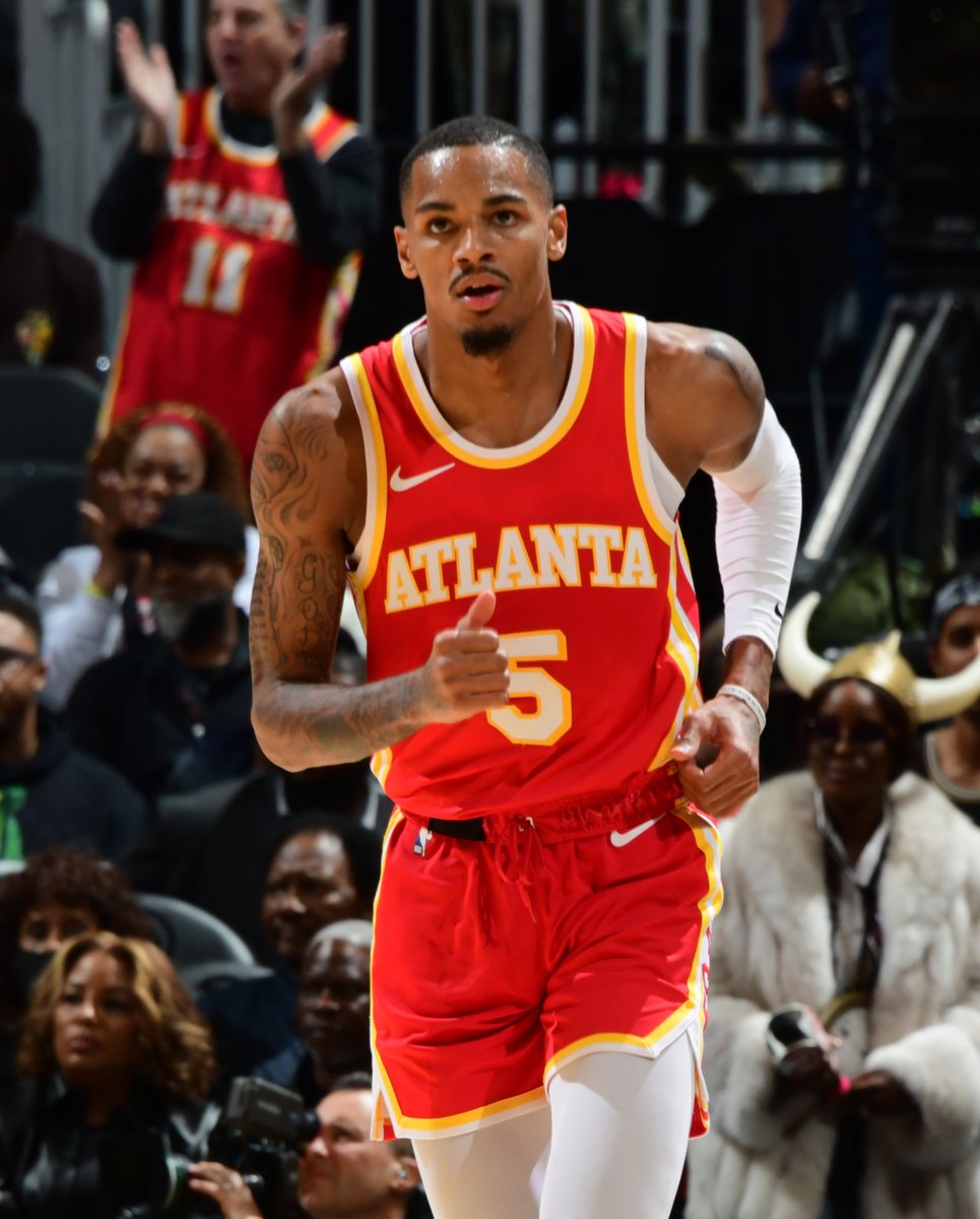Dejounte Murray vs. T-Wolves 😤

41 PTS (career-high)
7 REB
5 AST
17-24 FG

Hawks erased 21-point deficit