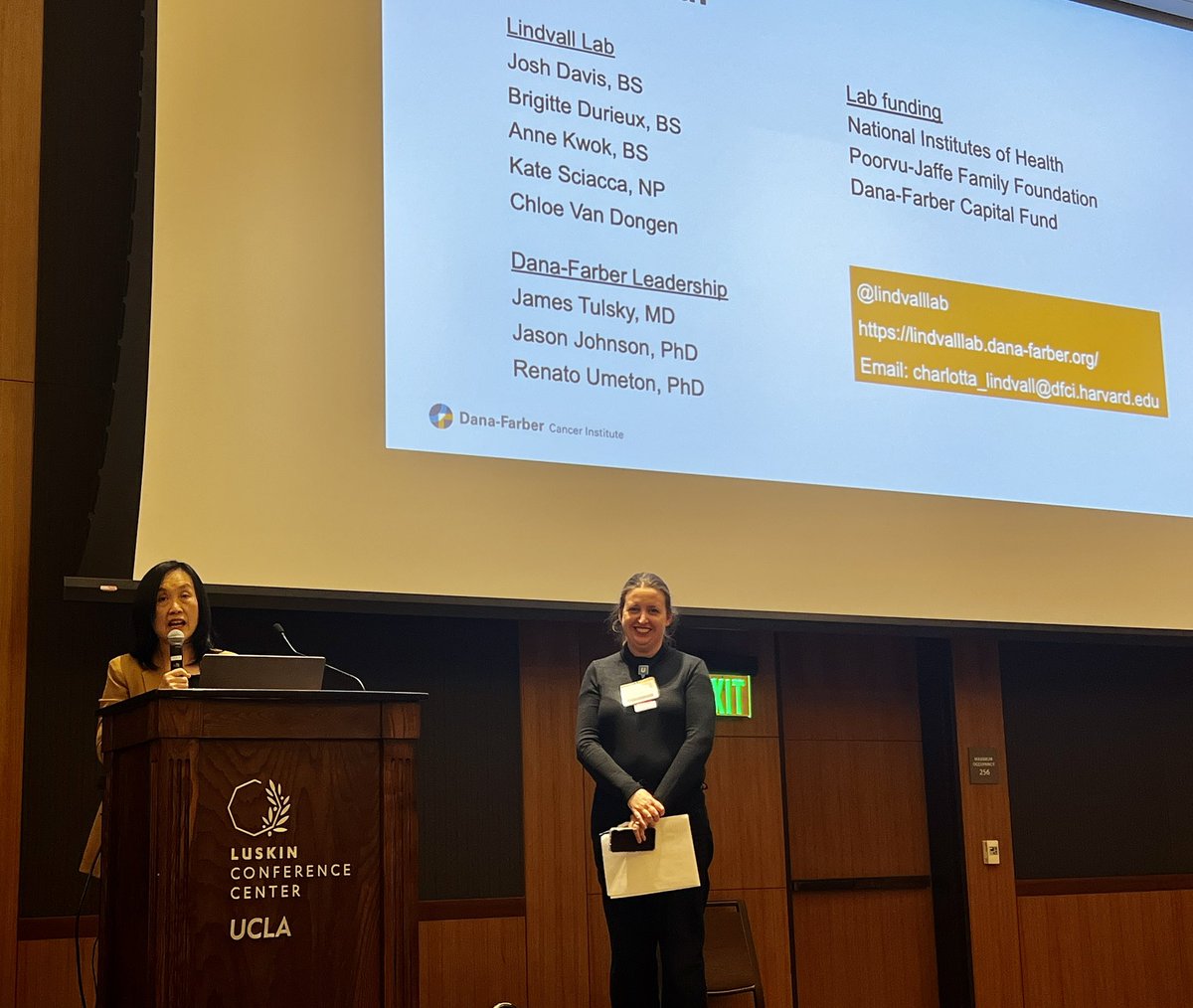 . @DrZhaopingLi) and @DrAnneMWalling close this evening’s #palliativecareresearch symposium. We at UCLA’s DoM are committed to improving palliative care for all patients, and are grateful to the experts who spoke today for leading the way. @UCLAPalliative