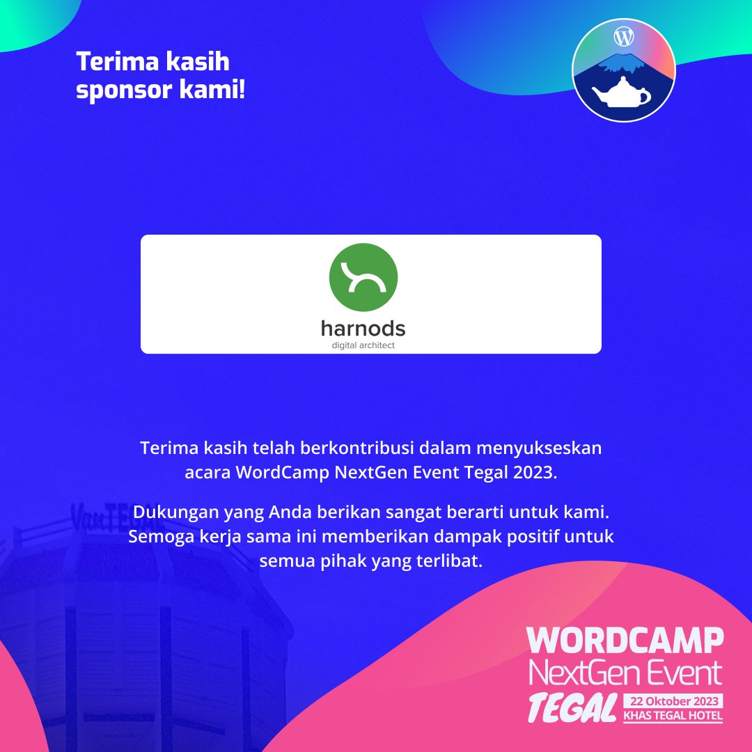 wptegal's tweet photo. Ingin tahu lebih jauh tentang @Harnods ? Kunjungi tautan berikut:

* Official website: https://t.co/Y15B0TXfkN
* Instagram: https://t.co/SKxz74OMYI
* Facebook: https://t.co/XktDK44XLv
* LinedIn: https://t.co/qkBiGFnA2H

#WCTGL #WordPress https://t.co/SfnI7oCrSv