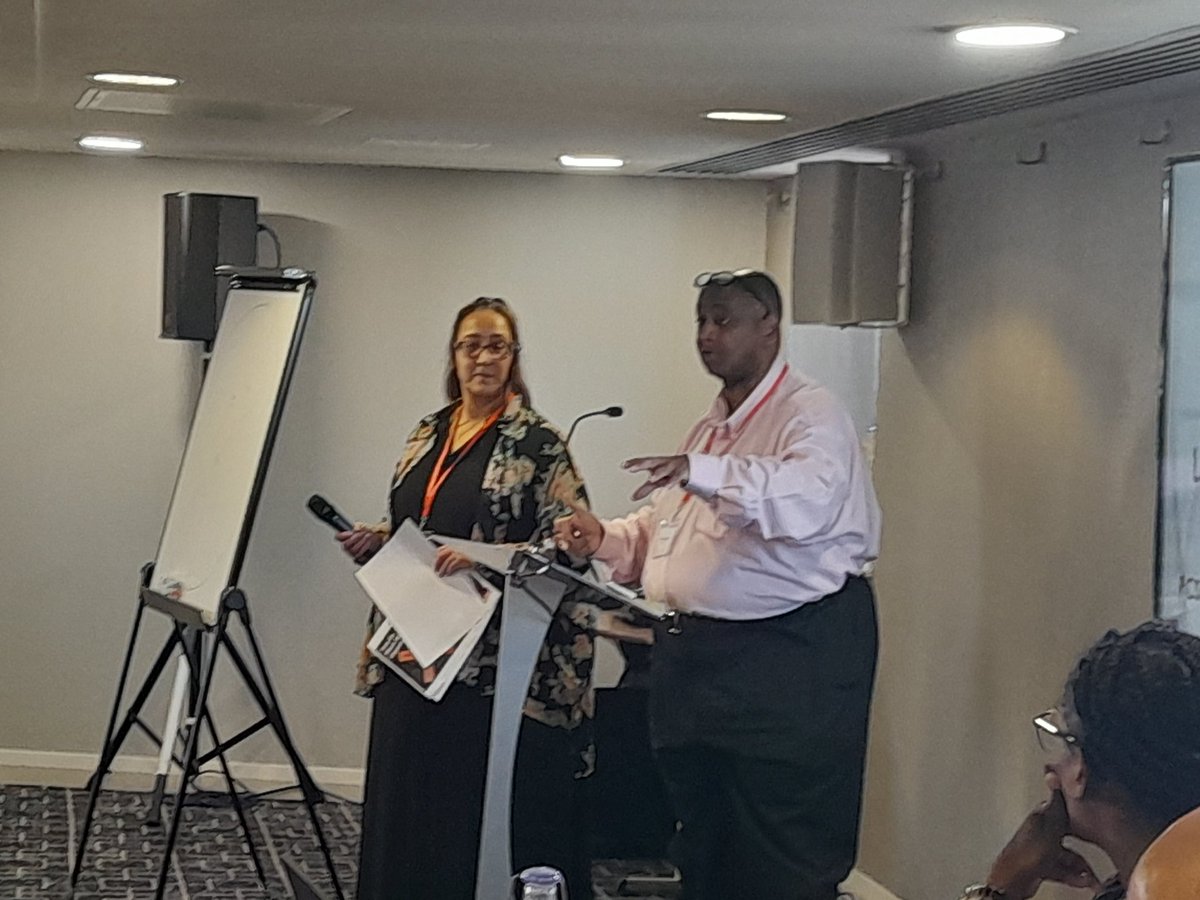 TraceyH4WHM's tweet photo. @pcs_union @tuc @HectorWesley 8/Thread  #BHM2023 #BHM #BHM23  #PCSequality23 National #BlackMembersSeminar  #Birmingham PCS #NBMC members Tracy Abrahams &amp; Levoy Getton delivering  Let's talk about organising!  #AgitateEducateOrganise #Each1Teach1 #KnowkedgeIsPower 
#BlackHistoryHappensEveryDay 
Pics by me https://t.co/VaJXrvoOhs