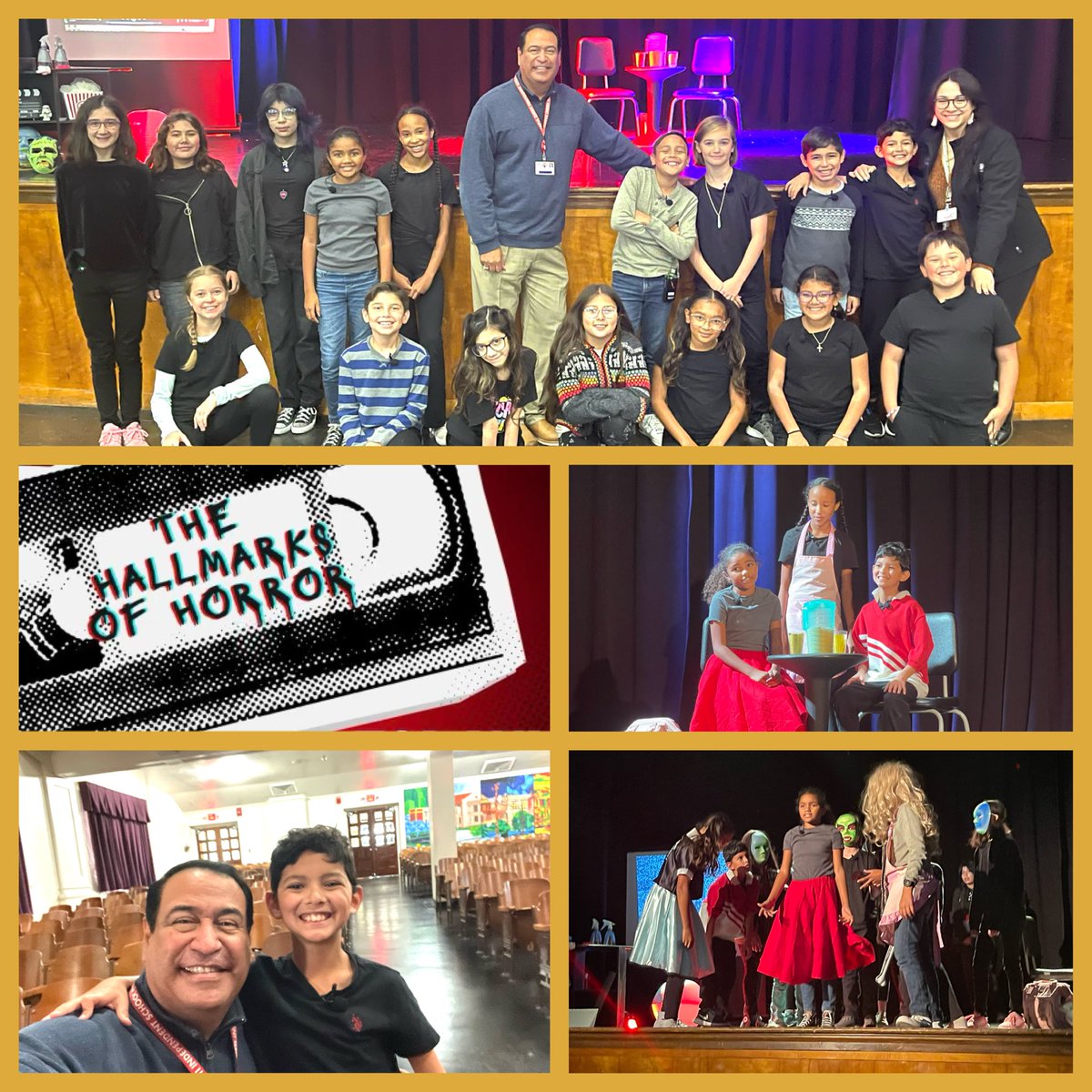 Special treat today for our District Admin Team.  Out Metro E theater students are AMAZING!!!  #CCISDProud