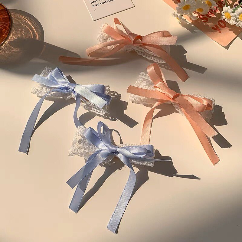 CUTE RIBBON HAIR CLIP — a thread