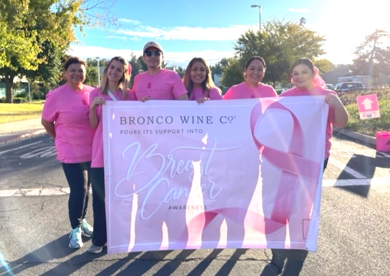 ✨Proud to have our employees represent at the American Cancer Society Making Strides Against Breast Cancer walk. Congratulations team on exceeding your donation goal and all that you do to support an amazing cause. 
#broncowineco #breastcancerawareness <a href="/MakingStrides/">Making Strides Walk</a>