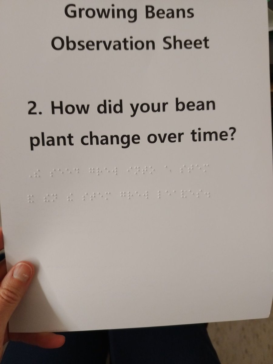 This is why <a href="/MACEaglesLondon/">Sir John A Macdonald</a> is my happy place:

It’s a transcriber who knows how to best present work to her student.
It’s a student who knows that brailling is faster than using a pencil.
It’s a place where finished work looks like this which is awesome, perfect and celebrated.