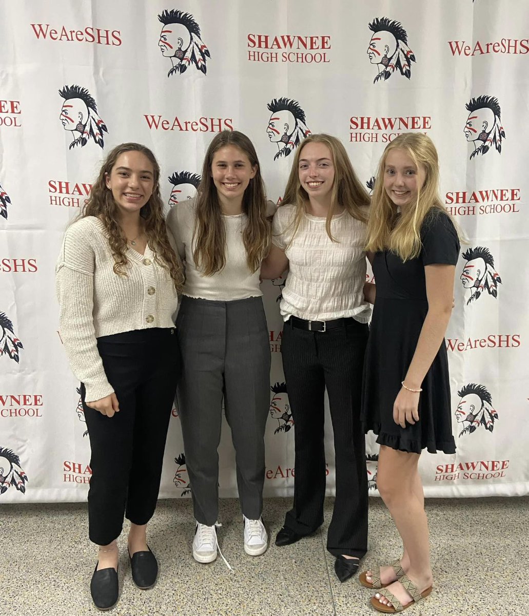 SHSGirlsSoc's tweet photo. Congrats to our very own Addison, Cameron, and Megan on being inducted into NHS and by our Adelay! So proud of our student-athletes❤️⚽️👏 https://t.co/OqqRZ1m6zV