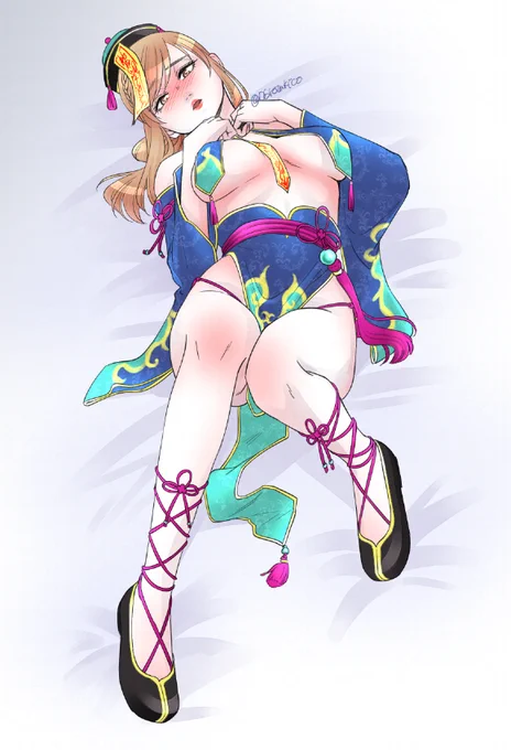 ハロウィンなので(?)ほたるちゃんにDOAXVVのえっちなやつ着てもらった