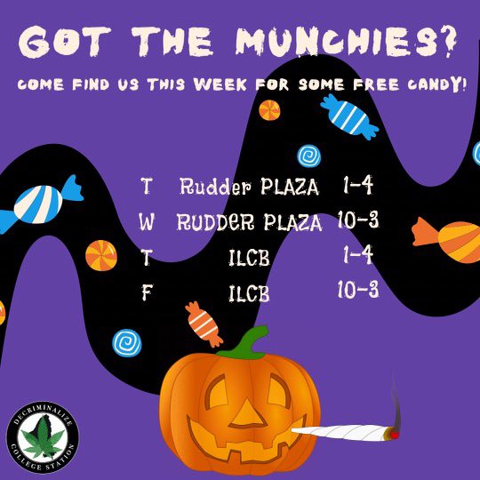 Happy Halloween!🎃
Come find us on campus this week to sign the petition and get some free candy!
