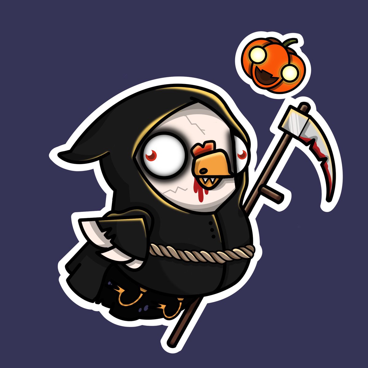 Kukupa Grim Reaper 💀🎃
#art #illustration #haloween #draw