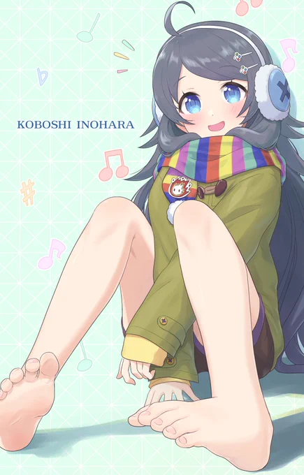 skeb納品しました。オンゲキのゲーマー少女、井ノ原小星さんです。リクあり&たのしく描かせていただきましたー。