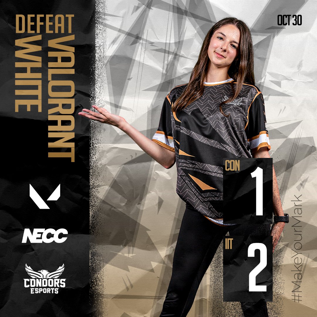 Condors Esports (@condorsesports) on Twitter photo #CondorsVarsity RL was firing on all cylinders with their W tonight in <a href="/nacestarleague/">Playfly College Esports</a>. However, despite two close maps, Val White couldn't quite get the W in their <a href="/neccgames/">NECC</a> match.
GGs and WP ๐ค <a href="/shu_egriffins/">Seton Hill University Esports</a> and <a href="/IndTechEsports/">Indiana Tech Esports</a>
#GoCondors #MakeYourMark #CondorsVarsity RL was firing on all cylinders with their W tonight in <a href="/nacestarleague/">Playfly College Esports</a>. However, despite two close maps, Val White couldn't quite get the W in their <a href="/neccgames/">NECC</a> match.
GGs and WP ๐ค <a href="/shu_egriffins/">Seton Hill University Esports</a> and <a href="/IndTechEsports/">Indiana Tech Esports</a>
#GoCondors #MakeYourMark