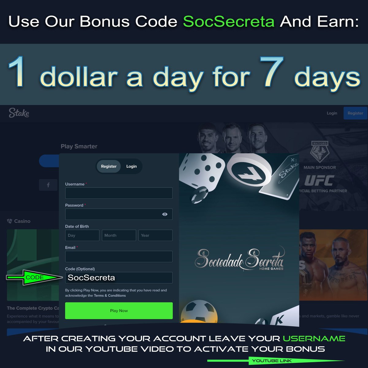 akilles_br's tweet photo. Join the best online crypto casino. https://t.co/wON93nAXls 10% instant rakeback by using our code: ( SocSecreta ) on sing up $1 a day for 7 days on Daily reloads. After creating your account leave your username in this post to activate your bonus https://t.co/ITHHU74s1l
