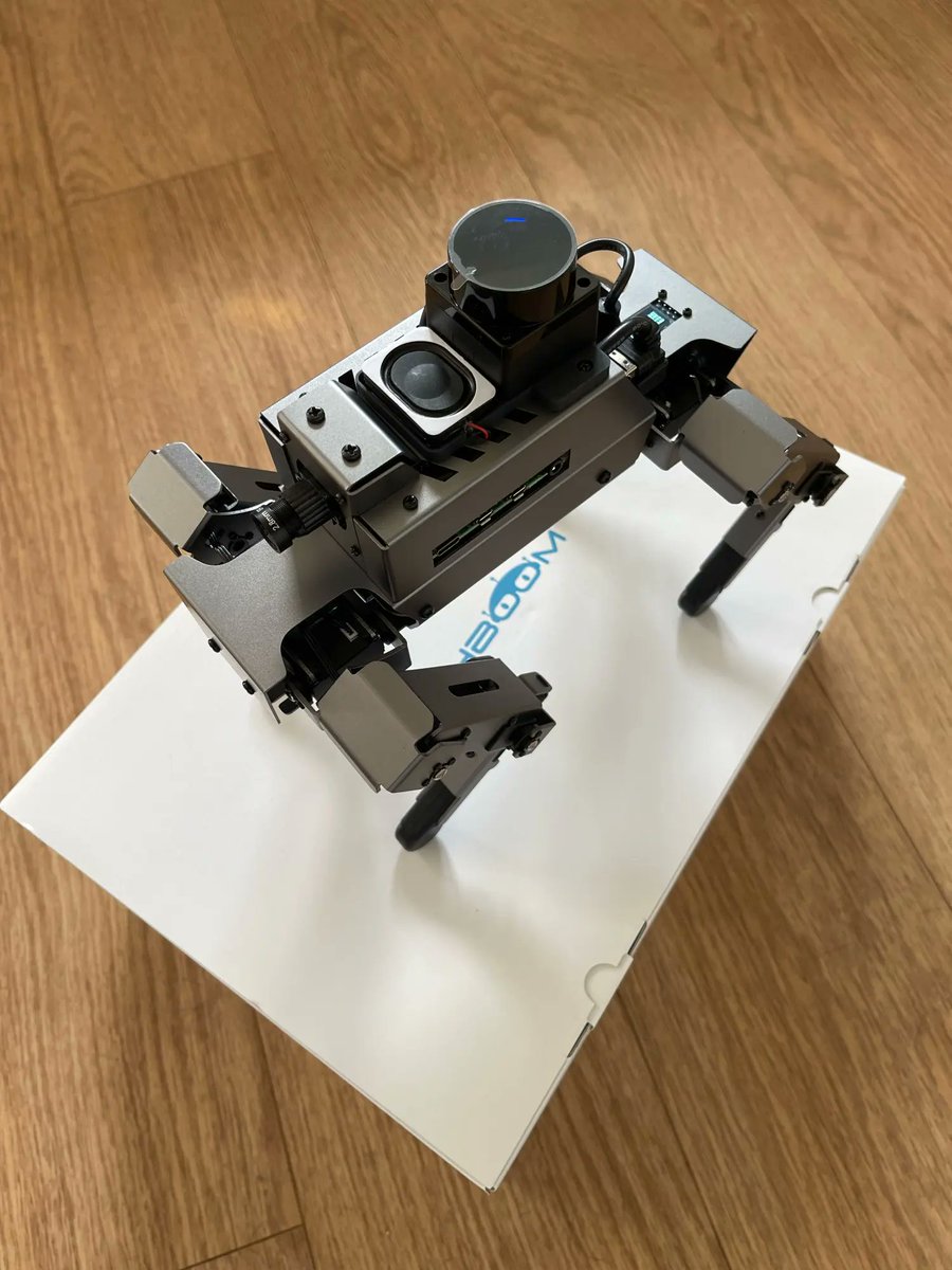 YahboomT's tweet image. 📣Customer Sharing
☀️Do you know how to create a flexible mechanical dog based on Raspberry Pi?
👉Got it:bit.ly/3QksapQ
#robotdog #ProgrammableRobot #ROS2 #RobotCar #electronicrobotic #Robot