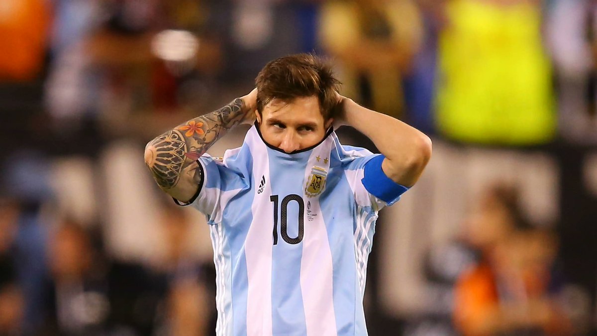 TyCSports's tweet photo. "HE TENIDO MUCHAS DERROTAS DURAS CON LA SELECCIÓN Y HOY ESTOY ORGULLOSO DE NO HABERME QUEDADO EN EL INTENTO"

FIRMA: LEO MESSI. https://t.co/HC2kVAk3P8
