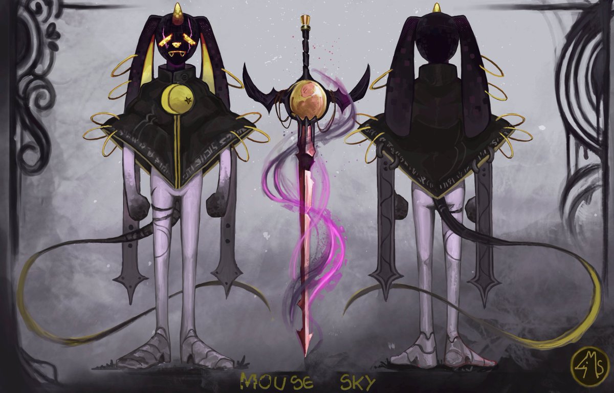 Character Design Mouse Sky
