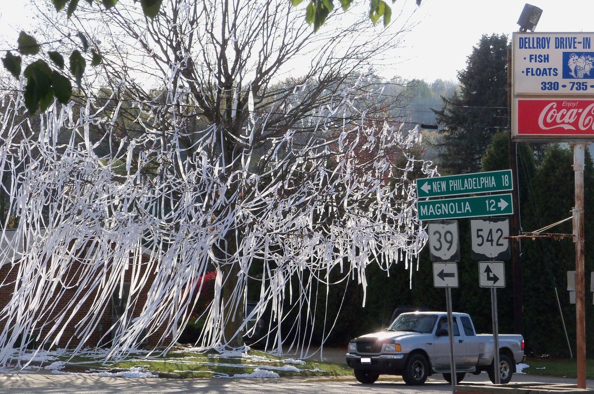 weirdnj's tweet photo. Tonight is #MischiefNight in #WeirdNJ! The tradition, which takes place every Halloween Eve, is known by a variety of other names depending on where you are in the state. In some areas it’s better known as #GooseyNight or #CabbageNight. 1 https://t.co/LU2SfVGUSS