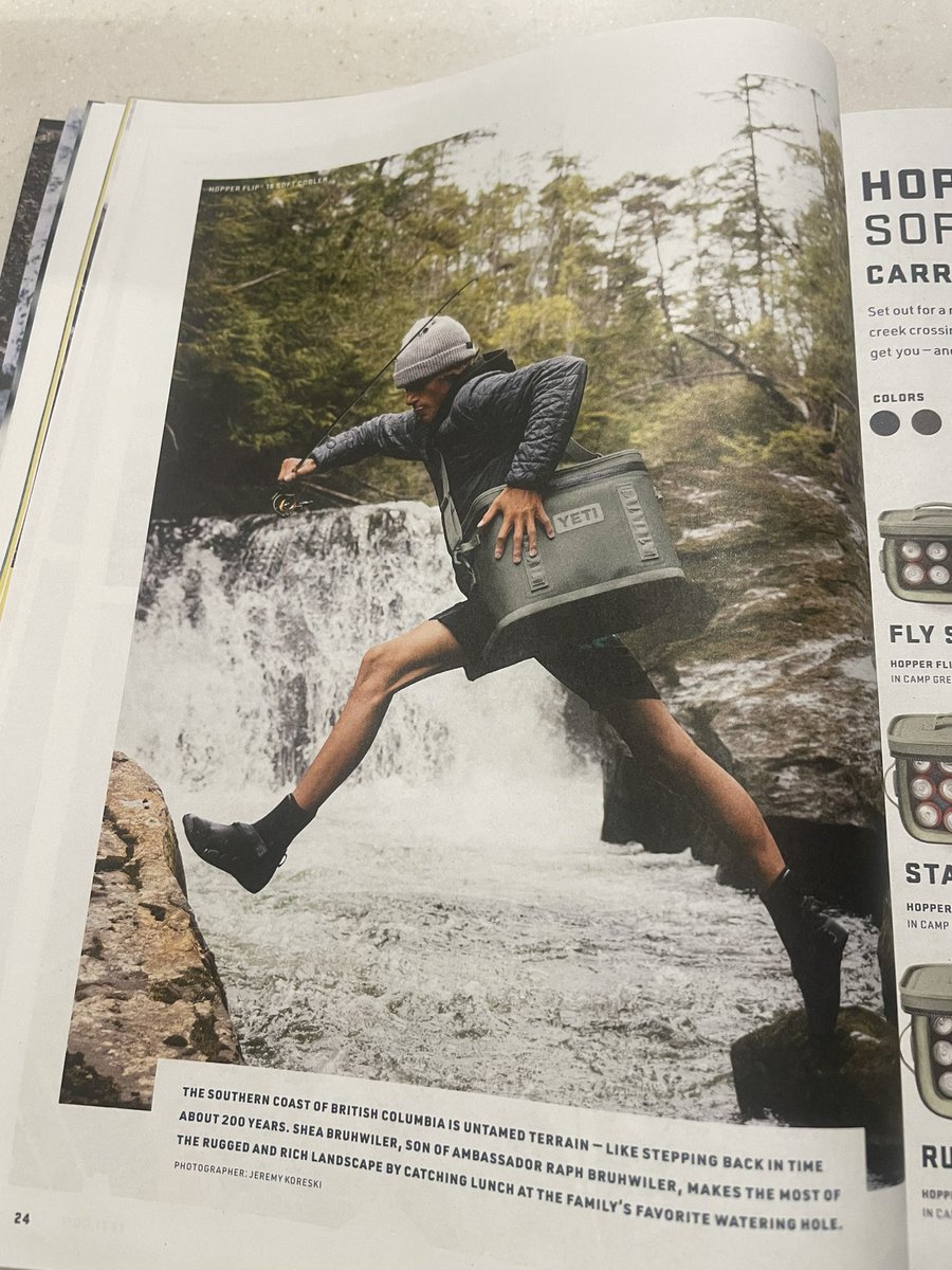 matthew_bachman's tweet photo. Well, it finally happened. The overpriced beer cooler company found me. Behold their lifestyle magazine. https://t.co/idSOaXWecp