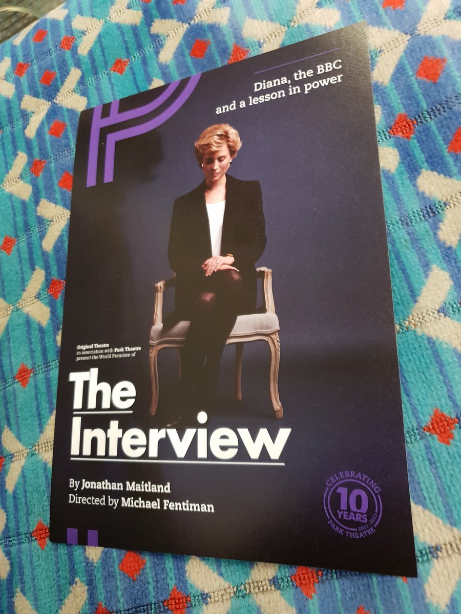 Edward Phillips (@realedphillips) on Twitter photo Caught <a href="/JonnyMaitland/">Jonathan Maitland</a> new play not just recreating the events of the Bashir/Diana interview but asking the tough questions about how we process "the truth" and who controls what is in the public domain. Rush to <a href="/ParkTheatre/">Park Theatre</a> and see this if you can 👍 Caught <a href="/JonnyMaitland/">Jonathan Maitland</a> new play not just recreating the events of the Bashir/Diana interview but asking the tough questions about how we process "the truth" and who controls what is in the public domain. Rush to <a href="/ParkTheatre/">Park Theatre</a> and see this if you can 👍
