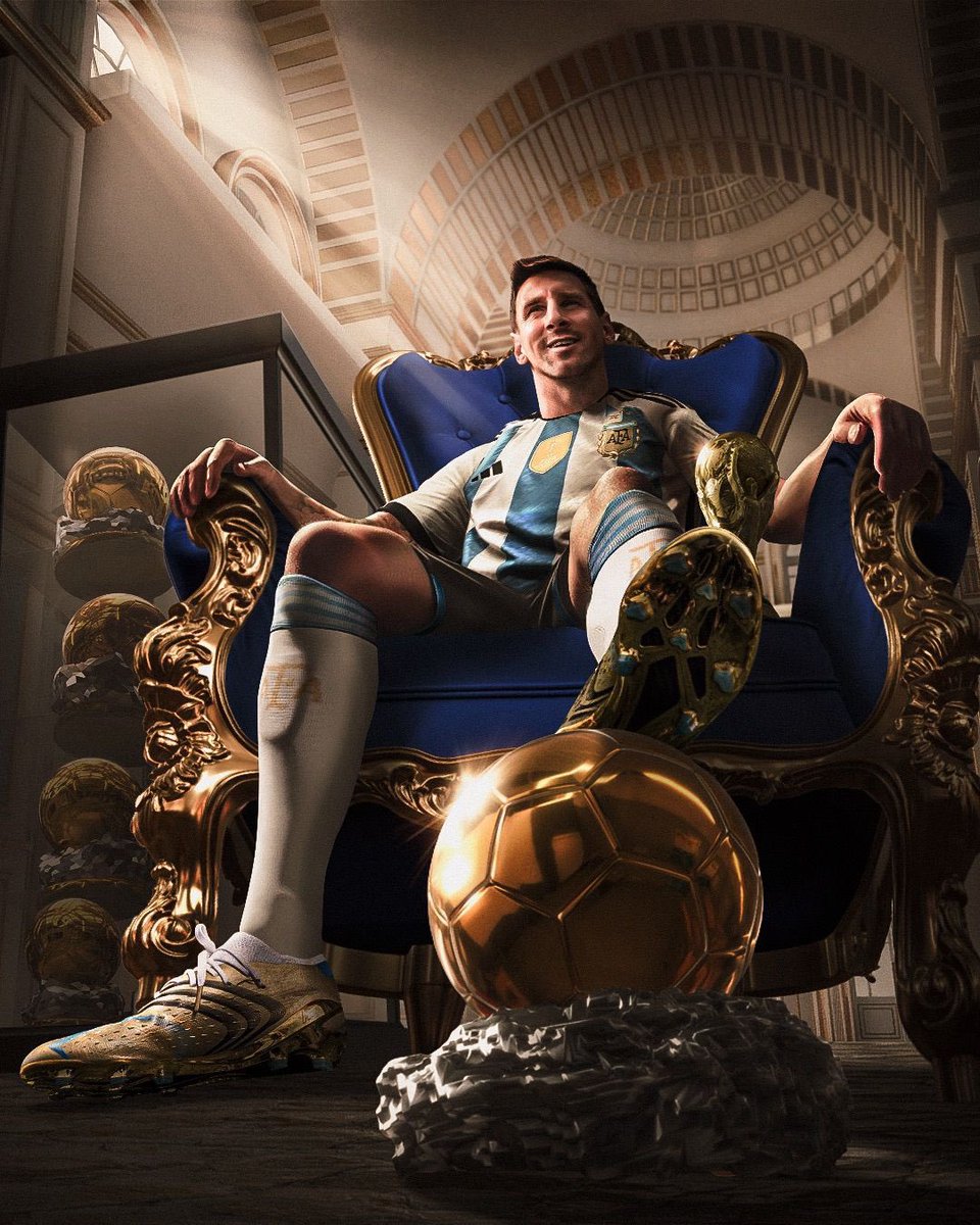 zahidal16437896's tweet photo. Lionel Messi secured his record-breaking 8th Ballon d'Or, solidifying his status as one of the greatest footballers in history. His unmatched skill, consistency, and dedication to the sport continue to inspire fans worldwide. A living legend on the pitch❤️
#BallonDor
#Messl https://t.co/SN63XtPTkt
