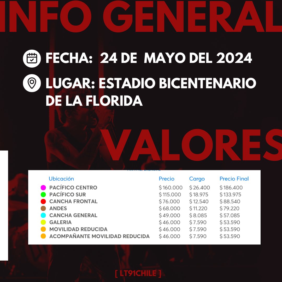 LT91Chile's tweet photo. CALL CENTER LT91CHILE TRABAJANDO PARA USTEDES 💋

Acá les dejamos un thread con toda la información referente a preventa y venta general para el show de Louis en nuestro país durante su FITF World Tour!

Cualquier consulta que tengan, no duden en enviarnos un DM❤️

(1/3) https://t.co/EcJG4mY1fi