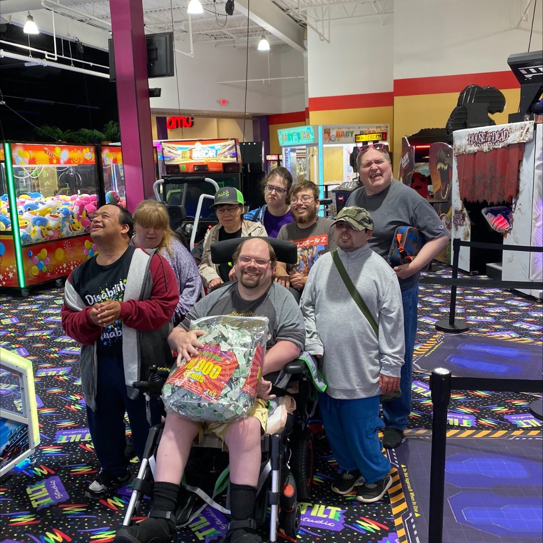TiltStudioUS's tweet photo. This group walked away with 10,000 #tickets!!
Want to book your next group event at Tilt Studio? Contact us at events@tiltstudio.com to learn more.
We have group packages for groups of all sizes, from 20 to 200 people!
#TiltStudio #GroupEvents #Arcade #ArcadeTickets #FamilyFun https://t.co/qu2EMliD6H