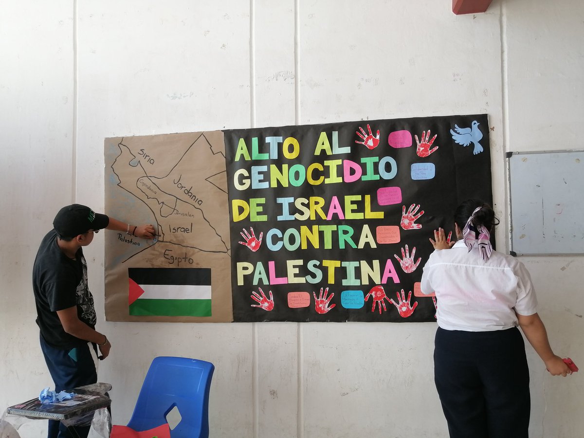 Fnerrr_ENIMA's tweet photo. La FNERRR con palestina.
Alto al genocidio de Israel contra palestina🩸🇵🇸
#PalestinaLibre https://t.co/EiOq4vCpkO