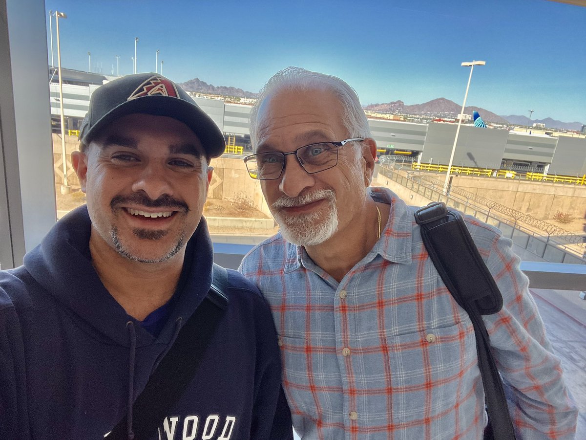 CallDT's tweet photo. My FIRST-EVER trip to the western part of these GREAT United States is with my Dad to see my Arizona Diamondbacks in their Home! 🐍🐍❤️🖤

Oh, &amp; it’s during this thing called the #WorldSeries!

What up, Phoenix?!

#DBacks #SnakeBitten #Diamondbacks #Diamondbacks #Arizona #MLB https://t.co/v17C0AsNI2