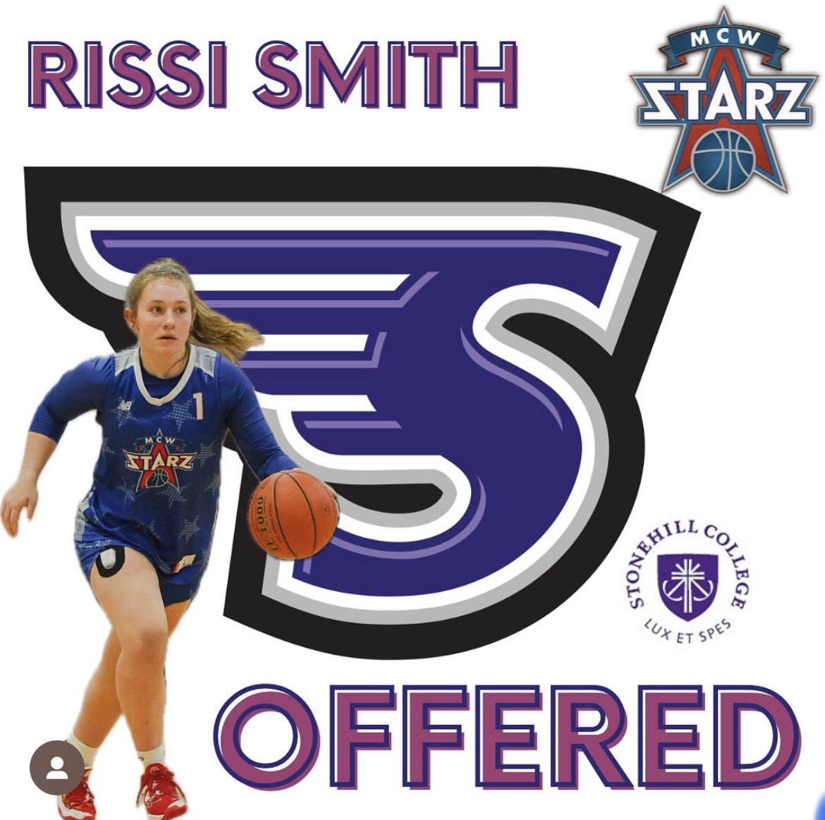 Grateful to announce that I have received a division 1 scholarship offer from <a href="/StonehillWBB/">Stonehill Women’s Basketball</a> ‼️ Huge thank you to the coaches and staff at Stonehill for giving me this opportunity💜💜 <a href="/CoachTB_SC/">Trisha Brown</a> <a href="/CoachMReilly/">Marcus Reilly</a> @Coach_JillC <a href="/coachjhay95/">Jhay Fletcher</a>