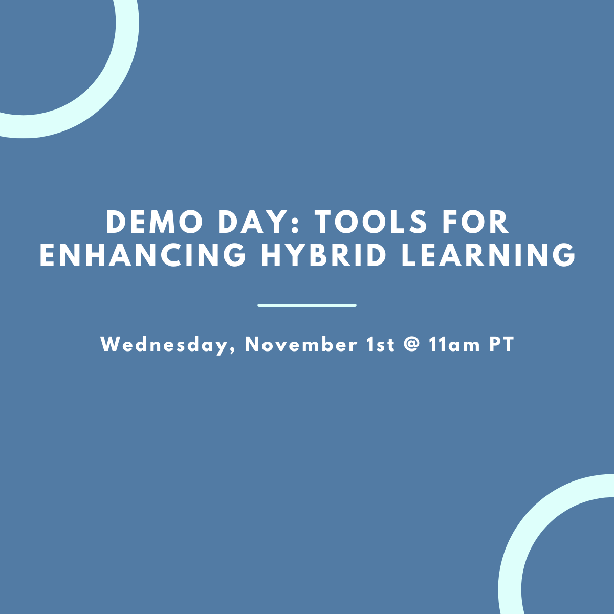 Join us for a 45-minute, rapid-fire session and see firsthand how our notebook can empower instructors by automating complex tasks &amp; providing budget controls for cloud and GPU training. Register for free here: events.educause.edu/webinar/demo-d…

#EDUCAUSEdemoday #vocareum #hybridlearning