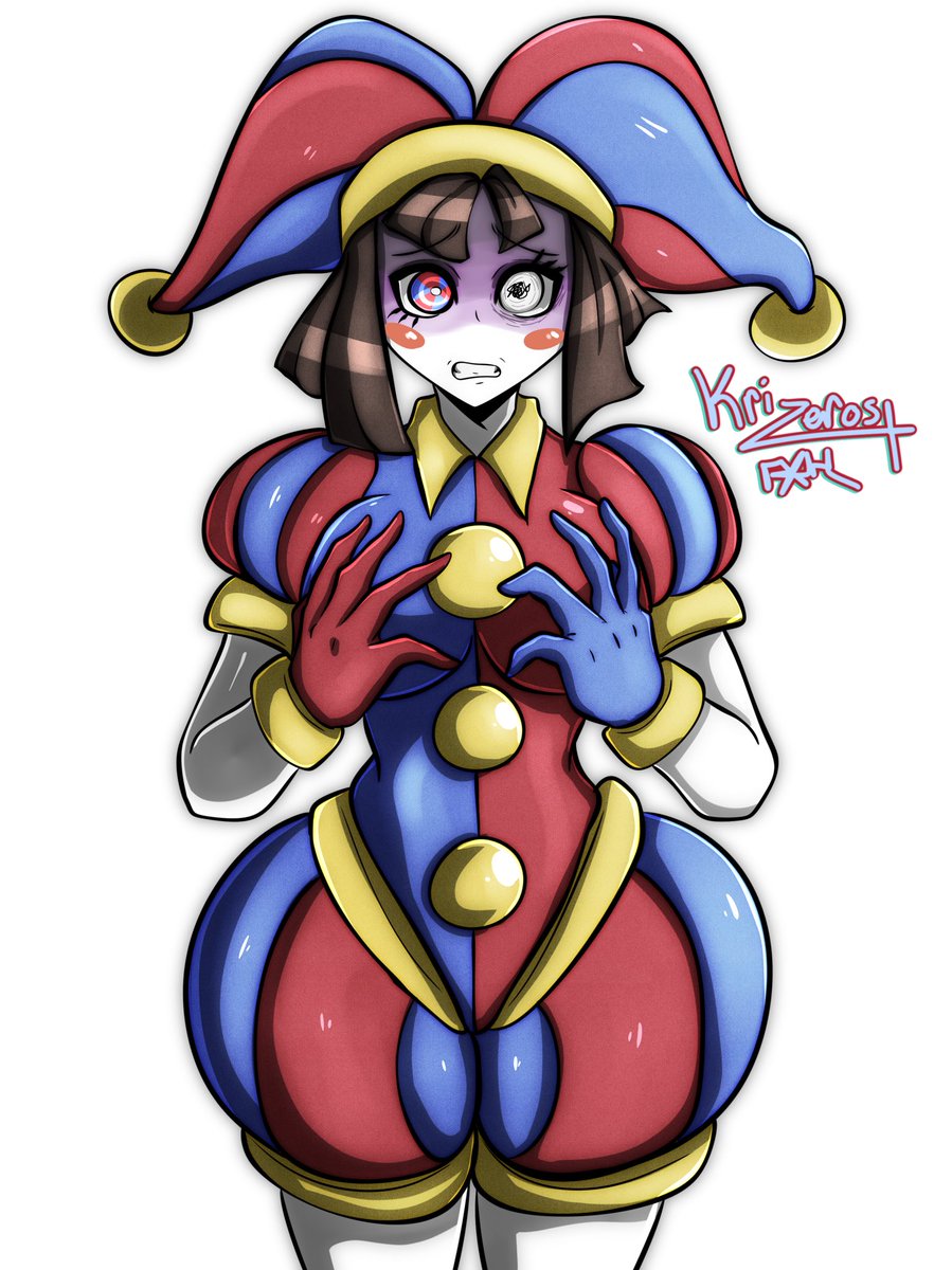 futurexhope's tweet image. Pomni but instead of being trapped in the Amazing Digital Circus its the Amazing Digital Murder Game 
#Danganronpa #TheAmazingDigitalCircus