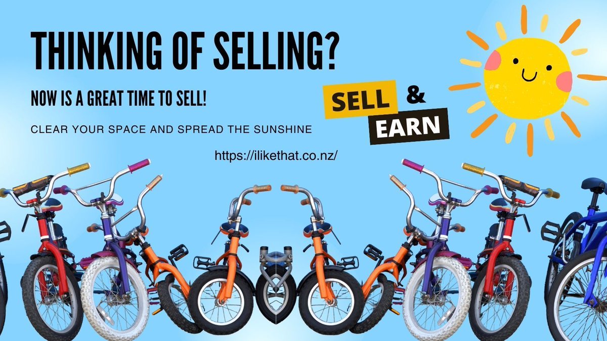 Sell your preloved items that deserve a second life and make someone's spring and summer brighter! Help others find the perfect summer companions while you clear some space. 🌞🌼 Join 'I Like That' and share the love!🇳🇿💛 #SellYourStuff #BrightenLives #ILikeThat