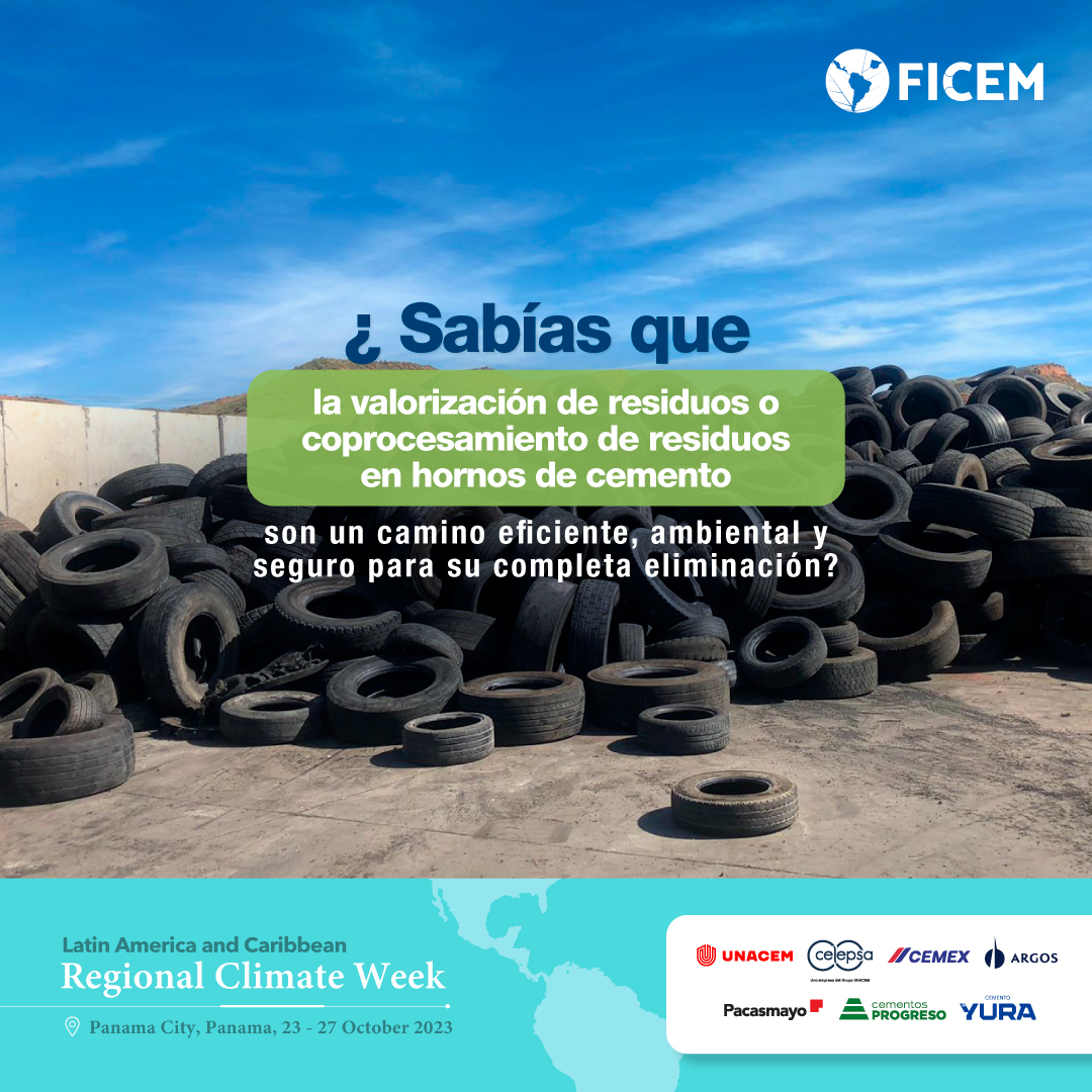 ich_cl's tweet photo. La valorización de residuos o coprocesamiento, consiste en ingresar al horno cementero residuos que sirvan como energía térmica o materia prima en el proceso de producción, eliminándolos de forma eficiente sin generar nuevos residuos.

#ClimateWeekLAC https://t.co/VCAckQrk8i