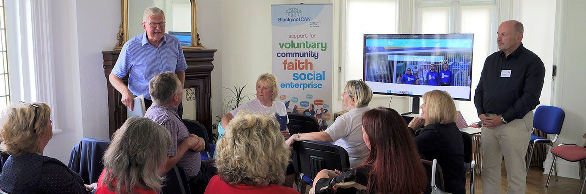 Great that Blackpool CAN is supporting the Fylde Coast Resilience network meeting at Mandus House on Lytham Road, Blackpool.

Networking and learning from others is a key part of the VCFSE sector. #UKSPF