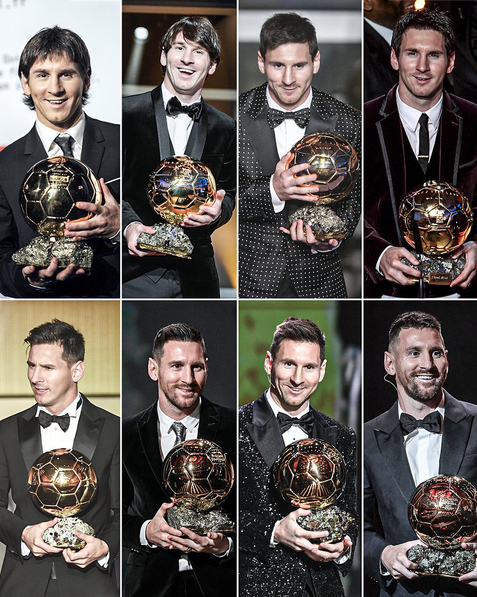 LIONEL MESSI.
EIGHT BALLON D'ORS.

THIS IS FOOTBALL HERITAGE 🐐🏆