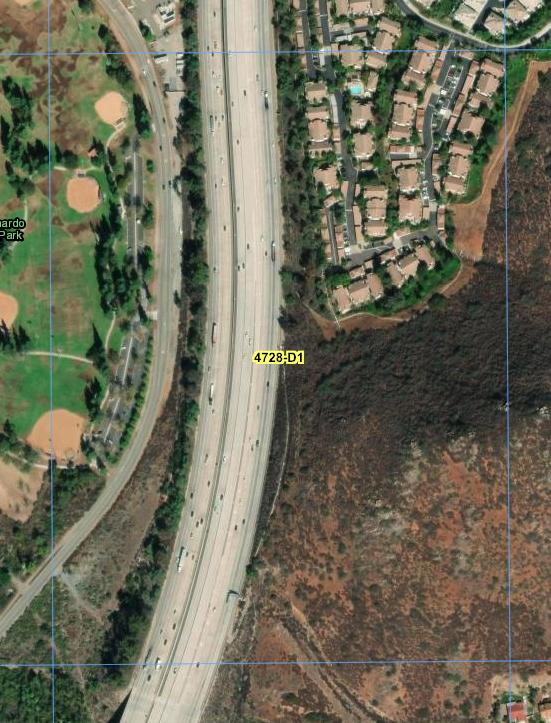SDCountyFires's tweet photo. #EscalaFire - SDPD is conducting evacuations of Grid 4728-D1 east of I-15, including the southern ends of Caminito Cantilena and Caminito Pasadero. Please see grid below. https://t.co/v7AVOfvNtK