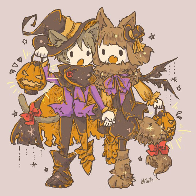 そしてはぴはろ〜!(過去絵)