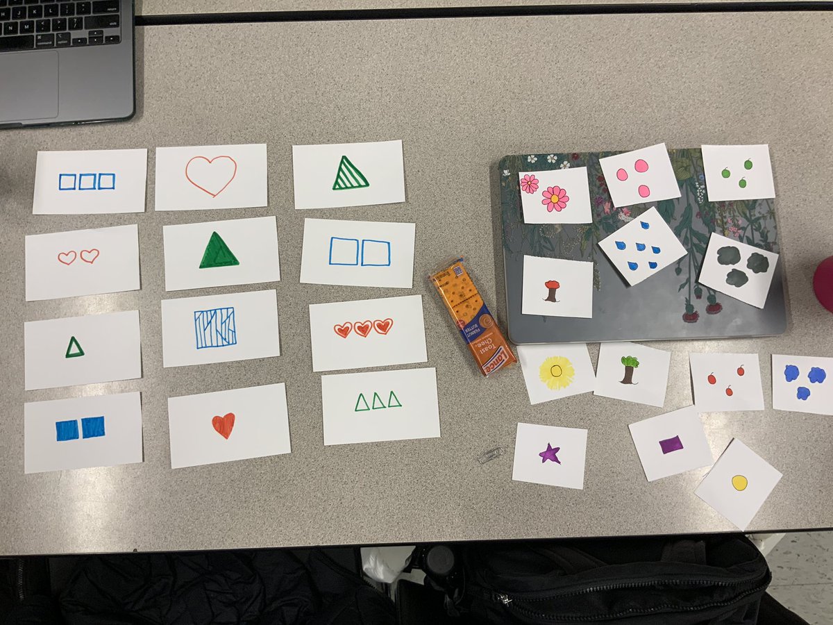 mathhombre's tweet image. Some PST made attribute cards. #mtechat