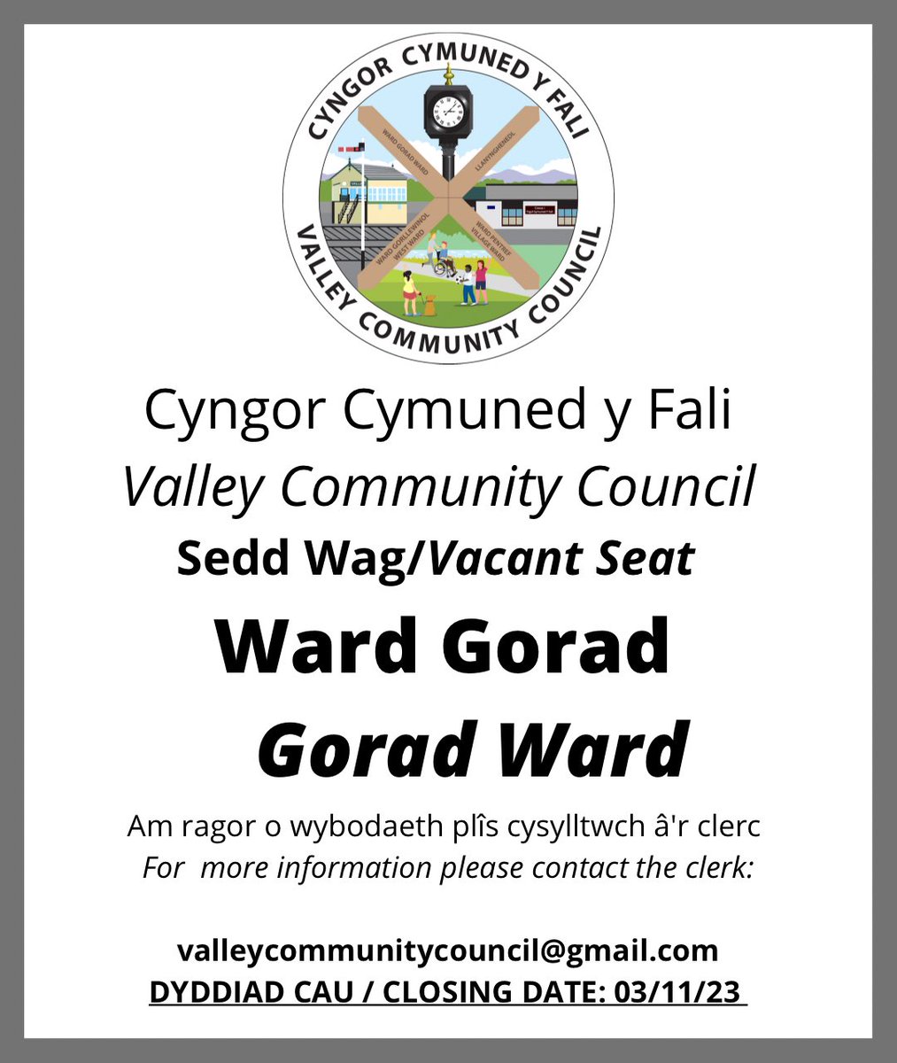 ValleyCommunit1's tweet image. Seddi wag/ Vacant seats