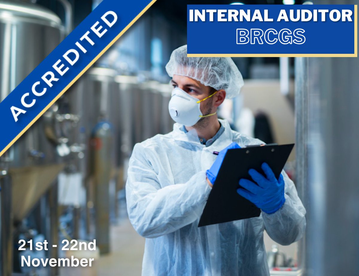 sofhtb78's tweet image. Our two-day virtual course is designed to support you to lead an internal audit or prepare for a third-party audit. 21/11 and 22/11.
Book your place at sofht.co.uk/course/interna…
#auditing #foodindustry #audittraining