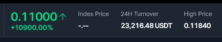 People are buying $MEME futures at $0.118, which is 118x the starting price.

They aren't very liquid ($23k in volume) but it's fueling the moonboi in me nonetheless.

Side note: Presale initial unlock is trading for 15x OTC. Hopefully we land somewhere in between!