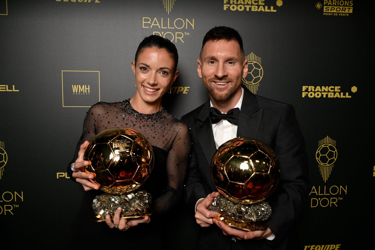 Aitana Bonmati & Lionel Messi! Our 2023 Ballon d'Or!

#ballondor