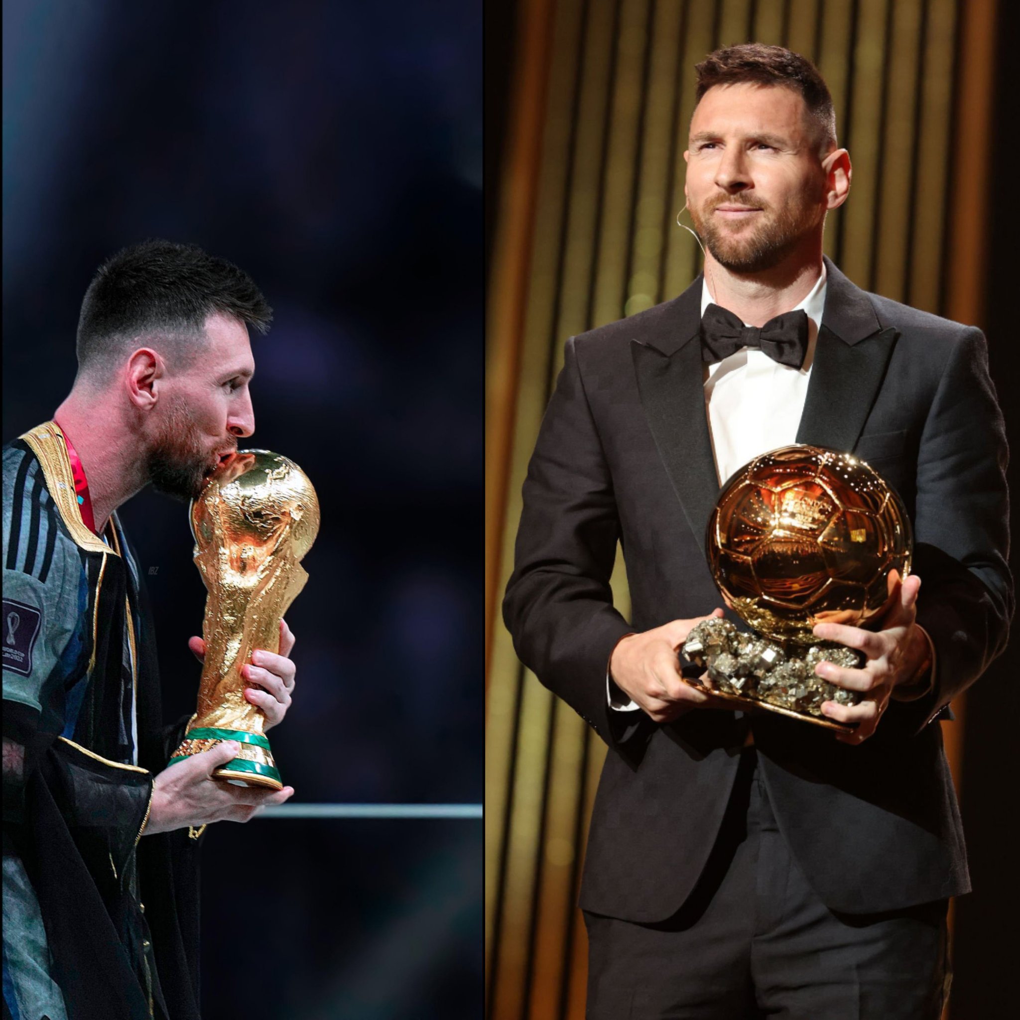 Messi 🐐🐐 Ballon D'or #messi #balloons #goat #messiworldcup