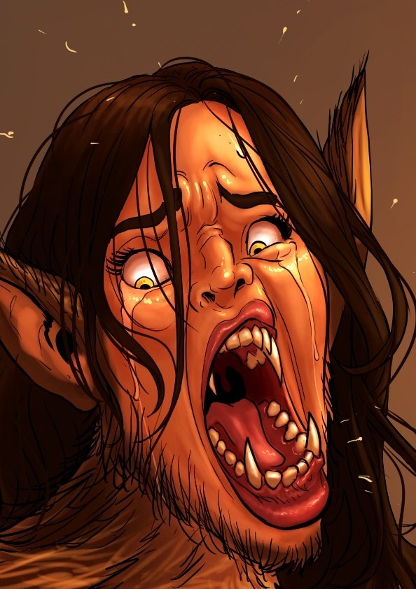 Wereworld86's tweet photo. Just finished a really fun Halloween commission! 😁😱🎃🐺 Check out the full version and more here: https://t.co/NMT6sISaH6
#werewolf #horror #Halloween #transformatiom https://t.co/XpvhkzuYEQ