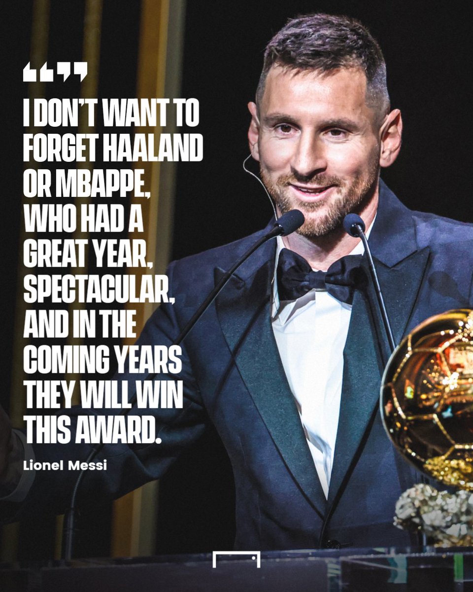 Lionel Messi passes on the baton to the next generation 👏