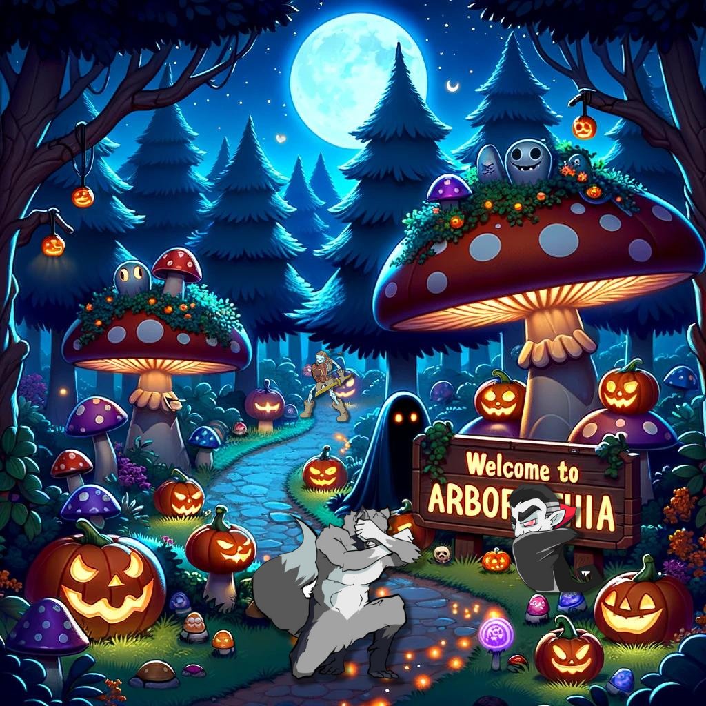 ChampzErc's tweet photo. 🍄 $Champz, our Halloween patch is LIVE 🎃

The forest awaits your genius to crack their riddles if you dare!

New ghoulish enemies are on the prowl 🐺🧛💀

And you can find exclusive treasures that'll add magic to your adventures, even post-Halloween 🎁

https://t.co/VuGNOpI2XE https://t.co/WhooIenr9j